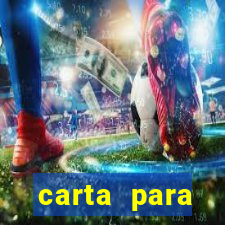 carta para encontrista homem